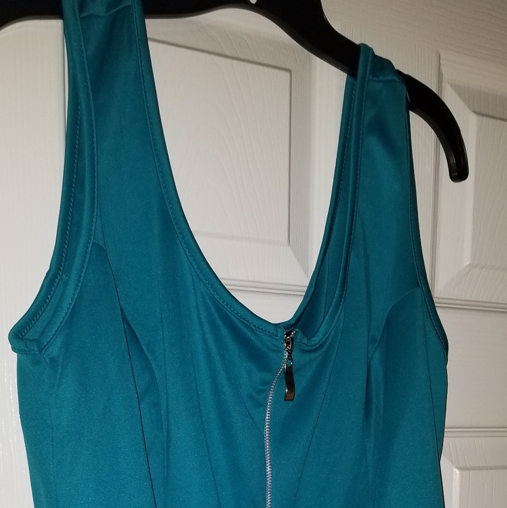 Vneck & Vback Peplum top